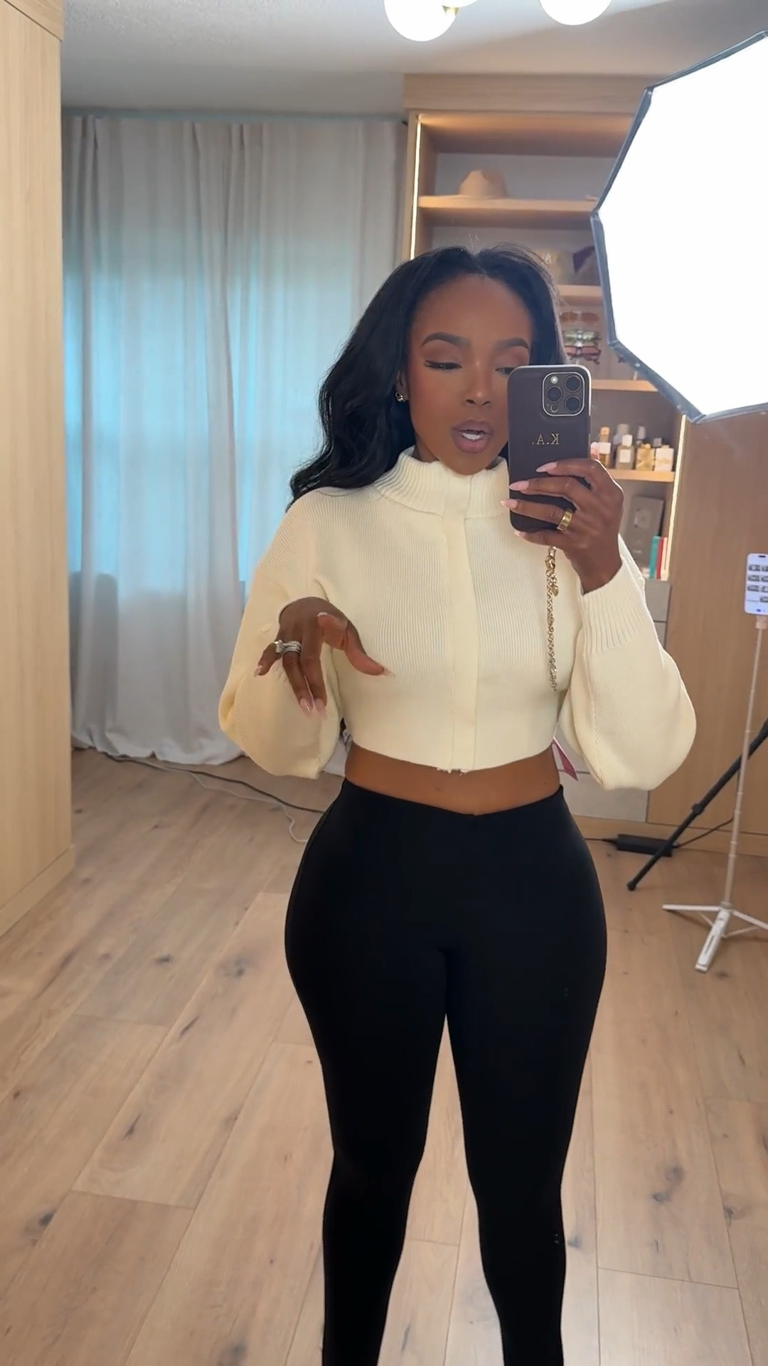 Scroll to shop this everyday elevated casual look featuring a cropped zip-up knit paired with classic black leggings for a clean, effortless vibe. These are the kind of basics you’ll wear on repeat, making them a staple in your wardrobe where the cost per wear keeps dropping.

Perfect for running errands, travel days, casual outings, coffee runs, or comfy everyday wear.

5'4" | 138 lbs | 34D bust | 27" waist | 40" hips

Follow me on Instagram and YouTube @kirasfashionfinds

#LTKgrwm #LTKvlog #LTKootd

#LTKvlog #LTKgrwm #LTKootd