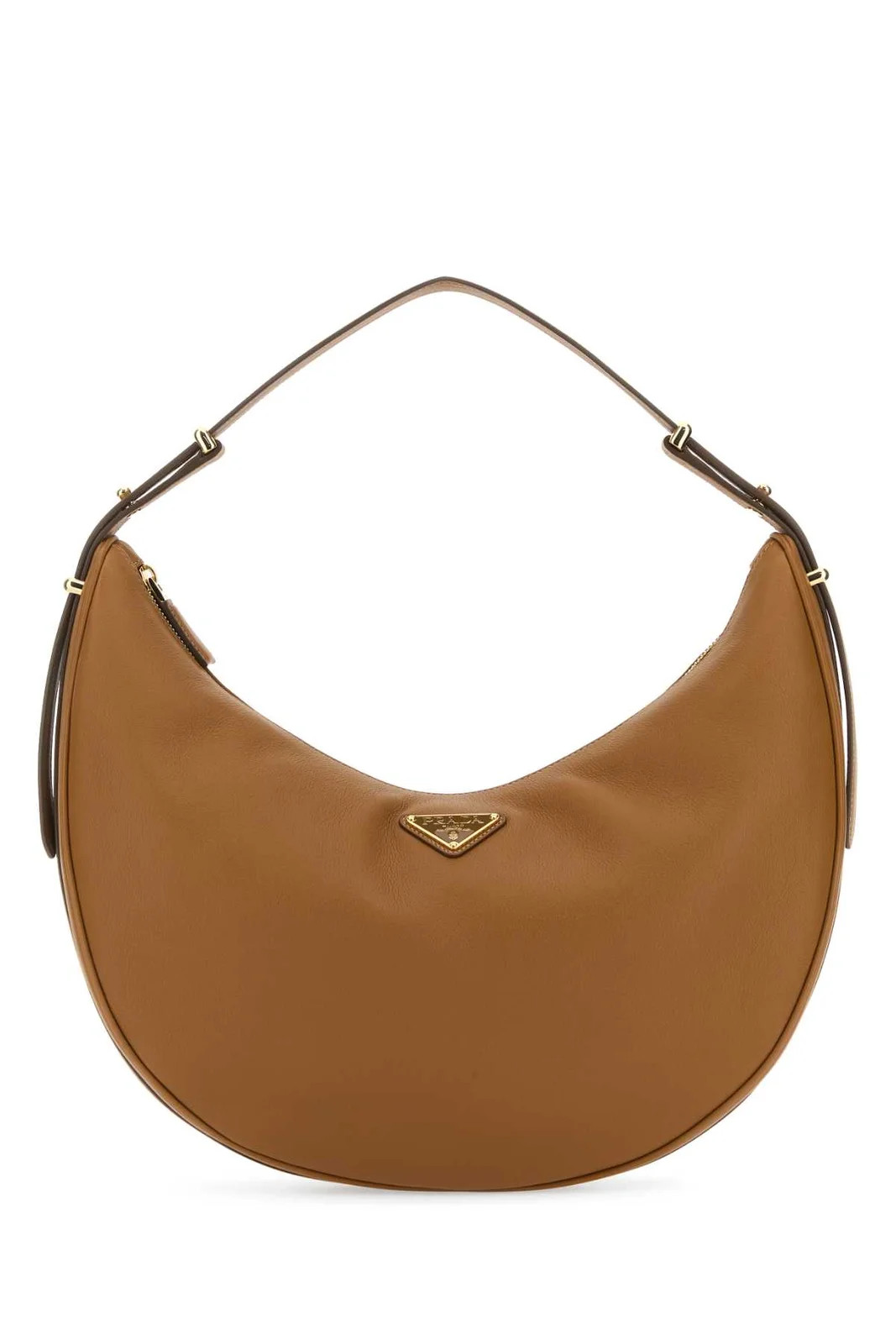 Prada Arqué Zip-Up Large Shoulder Bag | Cettire Global