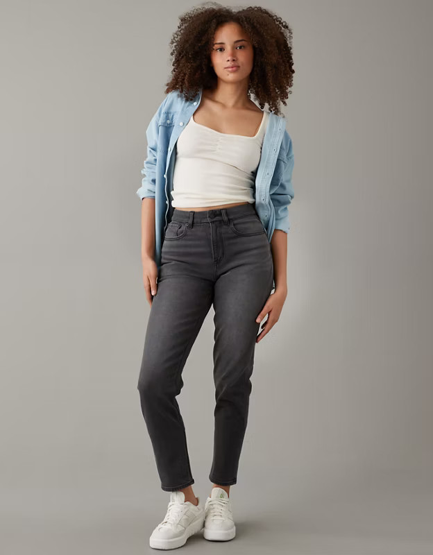 AE Stretch Curvy Mom Jean | American Eagle Outfitters (US & CA)