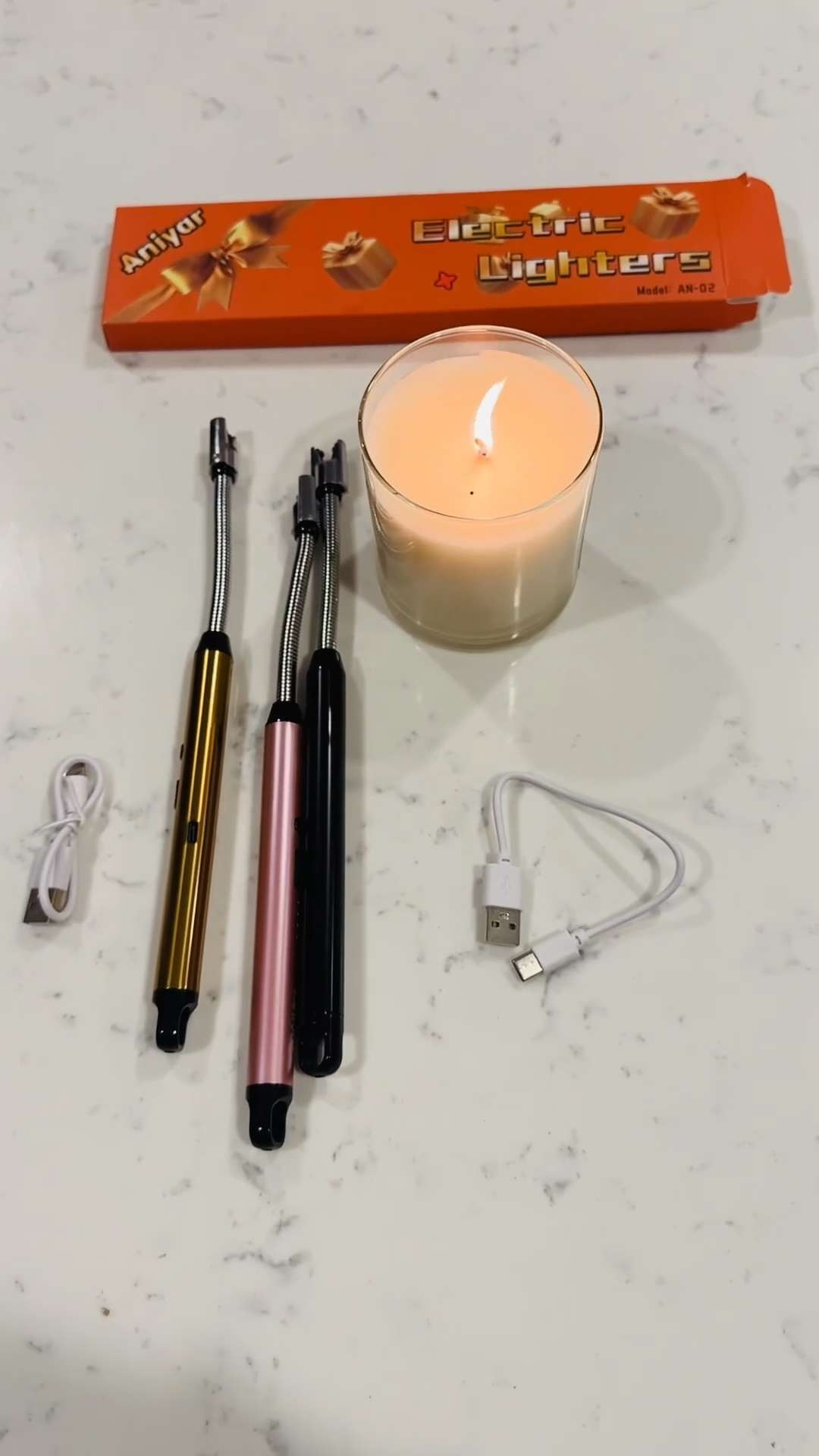 #ad FTC Disclosure: I received this product for free, and all opinions are my own. This post contains affiliate links, which means I may earn a small commission if you make a purchase through my links.

Flameless and windproof with a flexible neck - these rechargeable candle lighters are sleek, practical, and a must for candle lovers. 

 #LTKHome