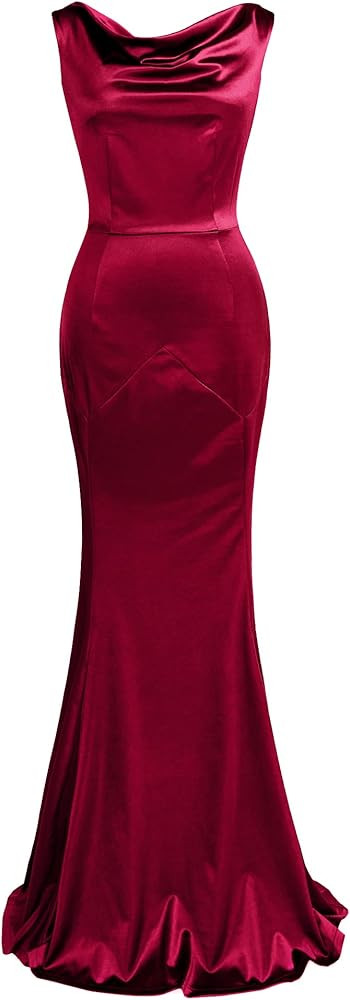 MUXXN Women's 30s Brief Elegant Mermaid Evening Dress | Amazon (US)