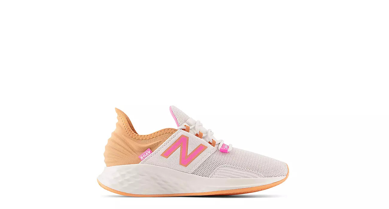 New Balance Womens Fresh Foam Roav Running Shoe - Off White | Rack Room Shoes