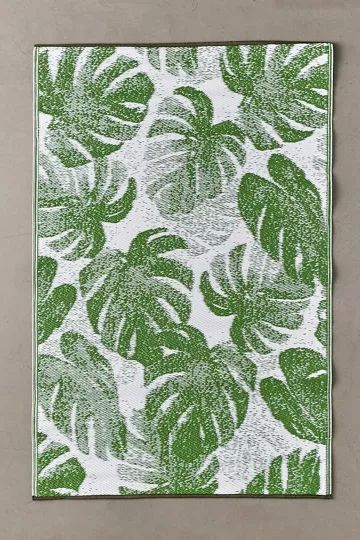 Leaf Reversible Indoor/Outdoor Rug | Urban Outfitters (US and RoW)