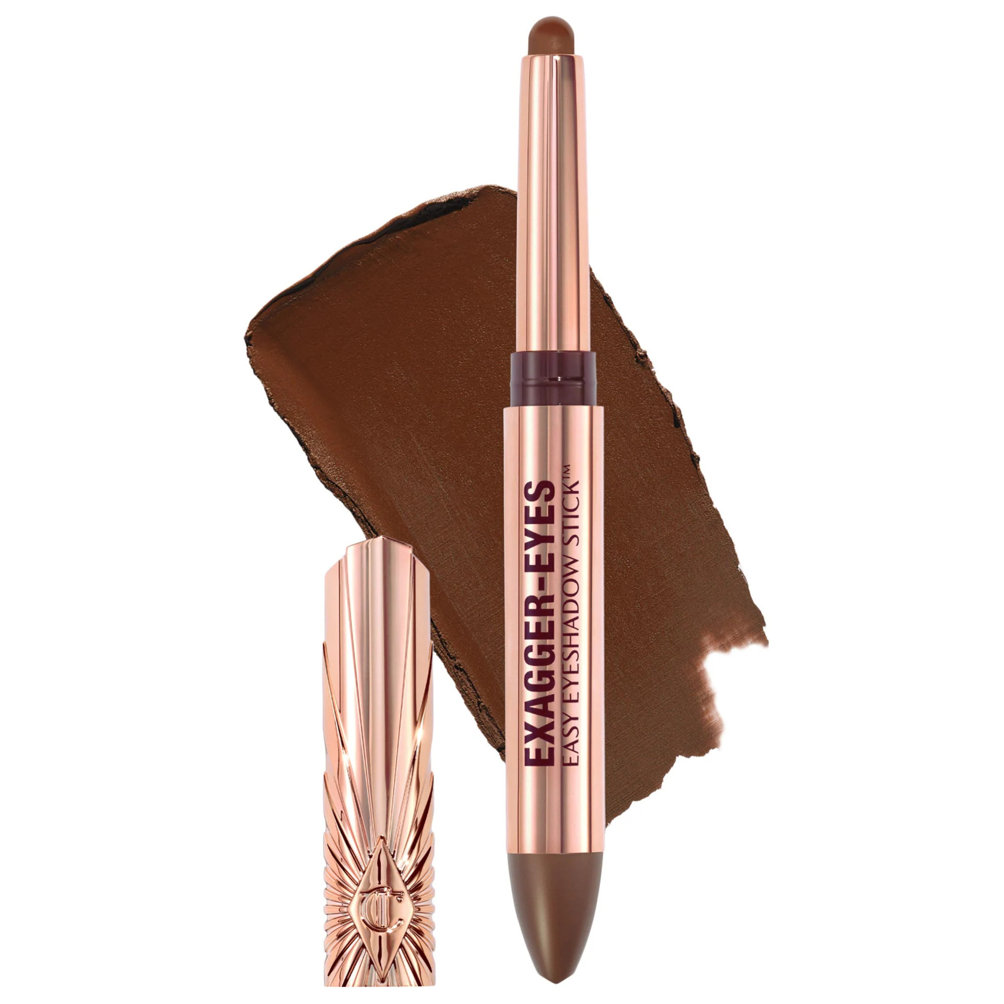 Charlotte Tilbury Exagger-Eyes Waterproof Eyeshadow Stick Chestnut Sculpt 0.05oz/1.6g | Sephora (US)