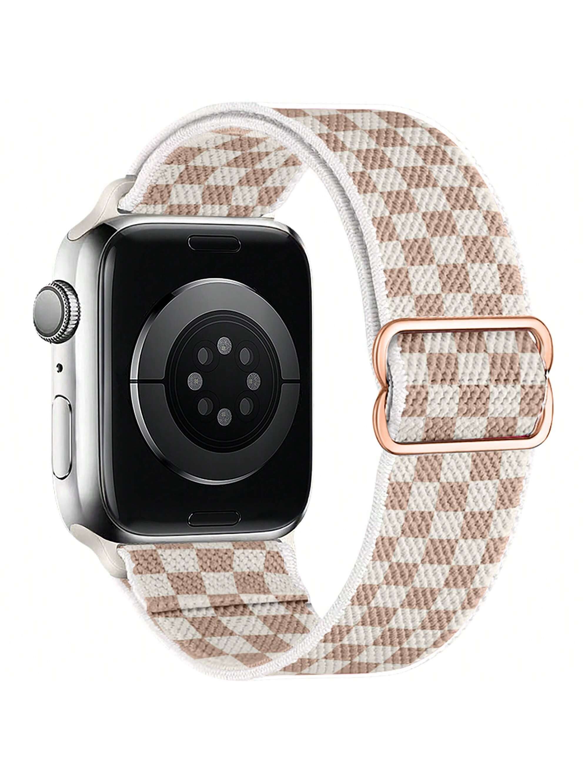 Stretchy Nylon Loop Bands Compatible With Apple Watch 38mm 40mm 41mm 42mm 44mm 49mm Adjustable So... | SHEIN