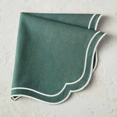 Claudette Embroidered Table Linens | Frontgate