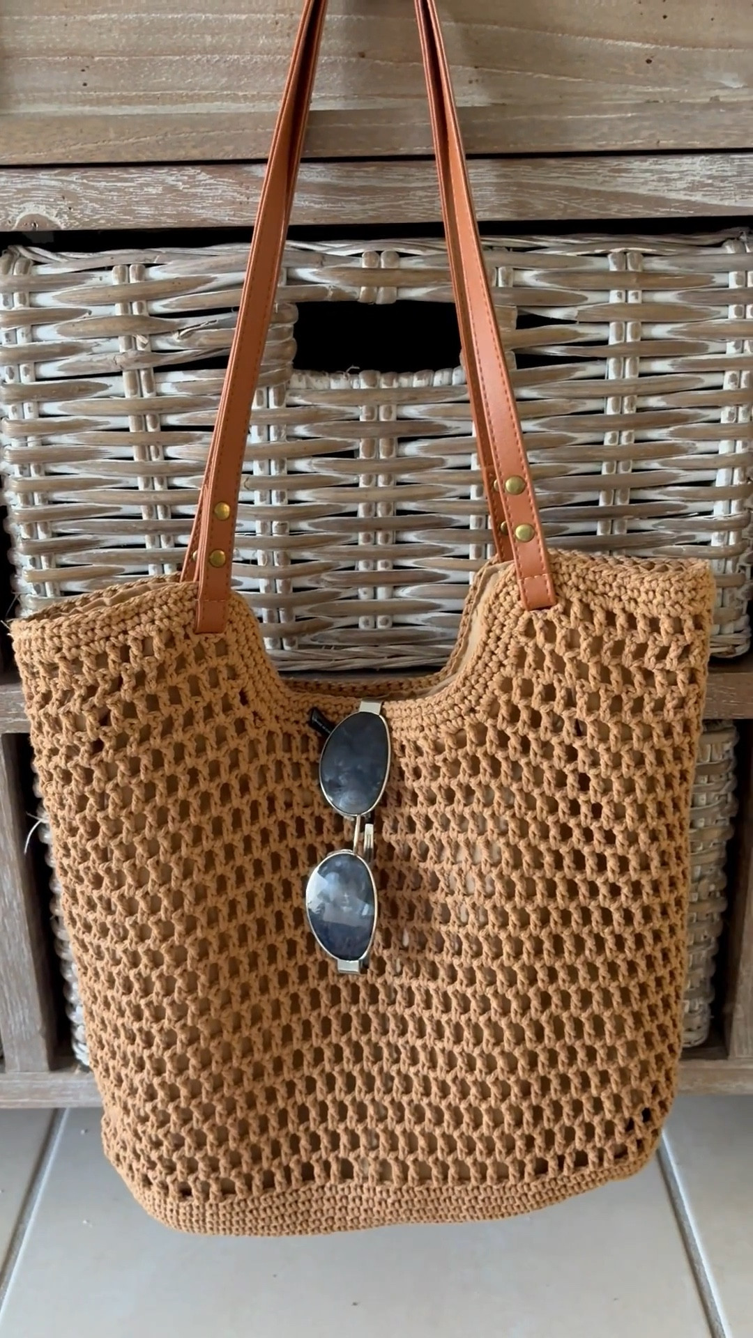 Beach days just got cuter 🤎 this oversized brown beach tote fits all my essentials and still looks chic. Linked on my LTK! 🔗

#LTKSwim #LTKTravel