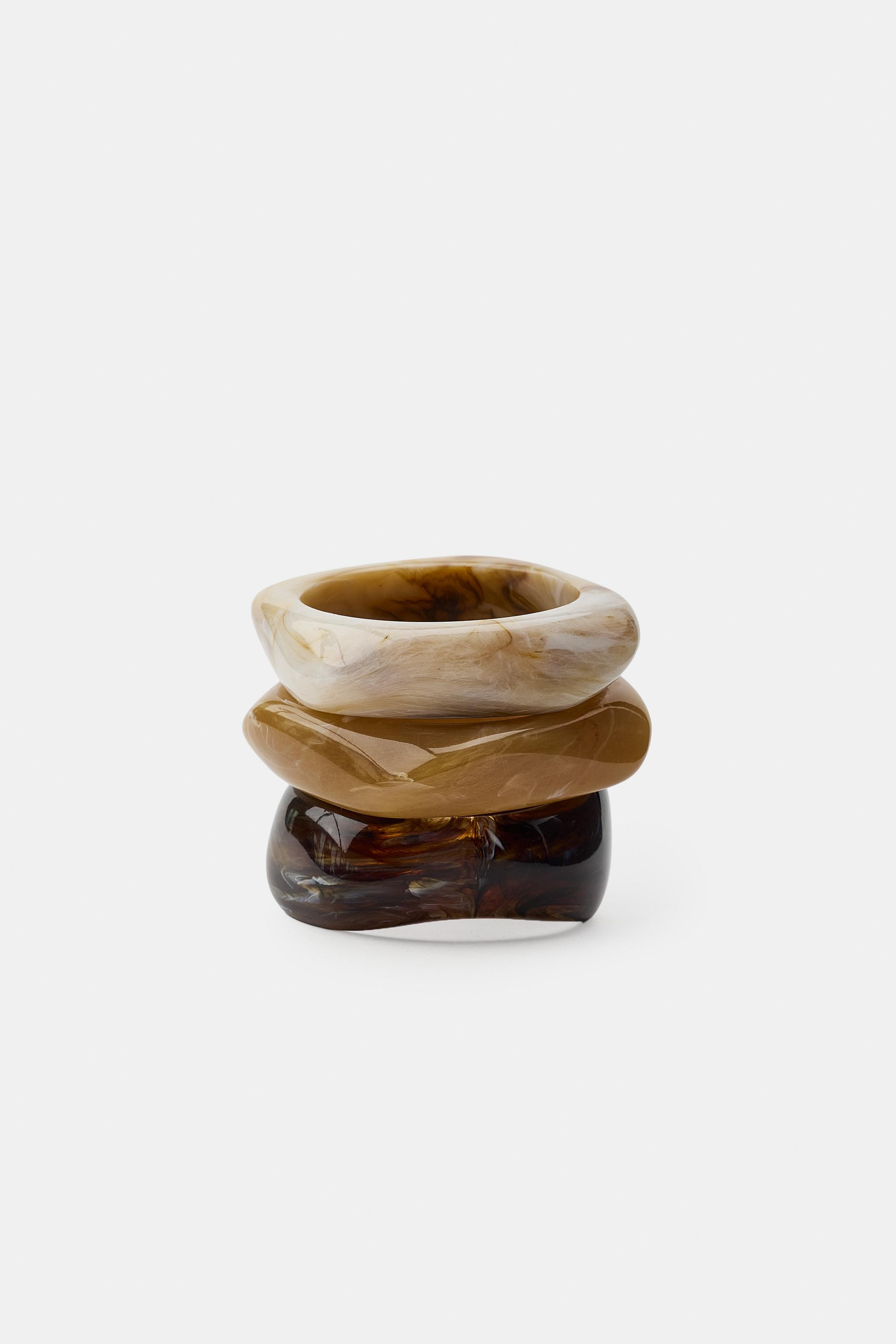 THREE-PACK OF RIGID BRACELETS | Zara US