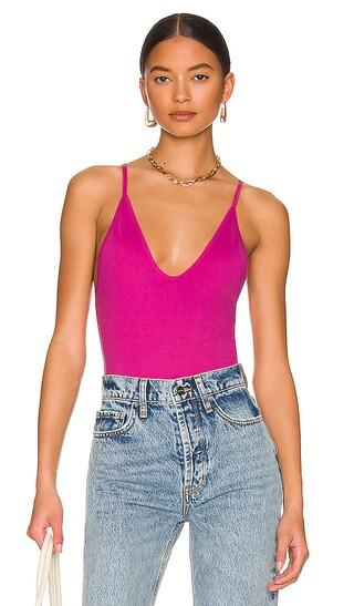 Rosie Duo Bodysuit in Pink Peacock | Revolve Clothing (Global)