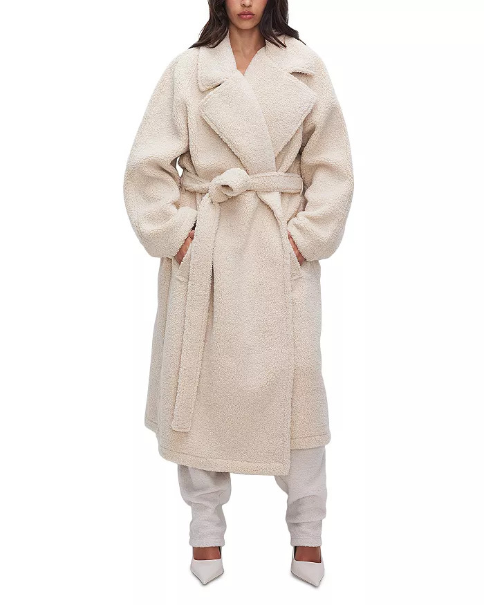 Uniform Sherpa Wrap Coat | Bloomingdale's (US)