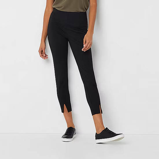 Stylus Womens High Rise Ankle Pull-On Pants | JCPenney