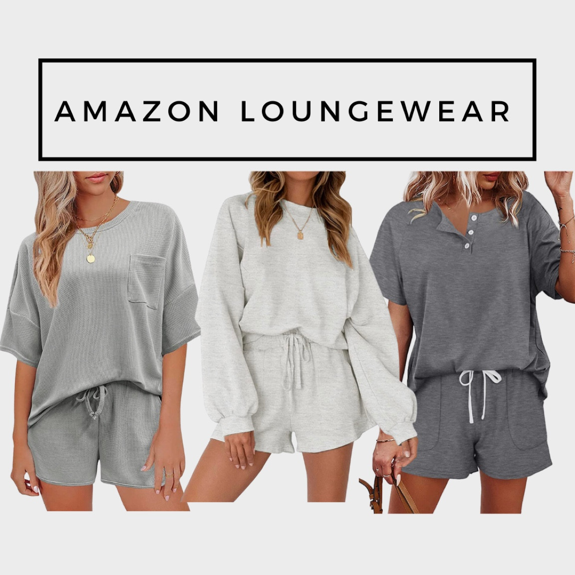 Amazon loungewear #amazon #lounge #loungewear #amazonfinds #amazon 

#LTKstyletip #LTKsalealert #LTKSeasonal