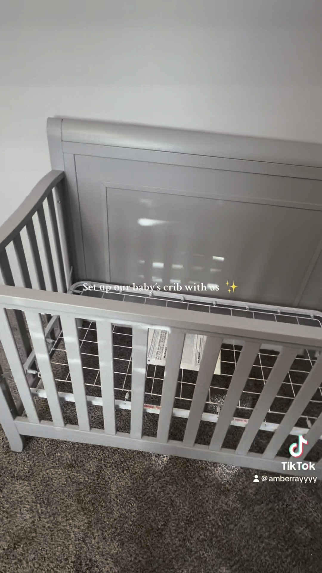Neutral 4-in-1 convertible crib 

#LTKhome #LTKVideo #LTKbaby
