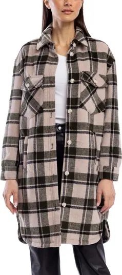 Plaid Long Shacket | Nordstrom