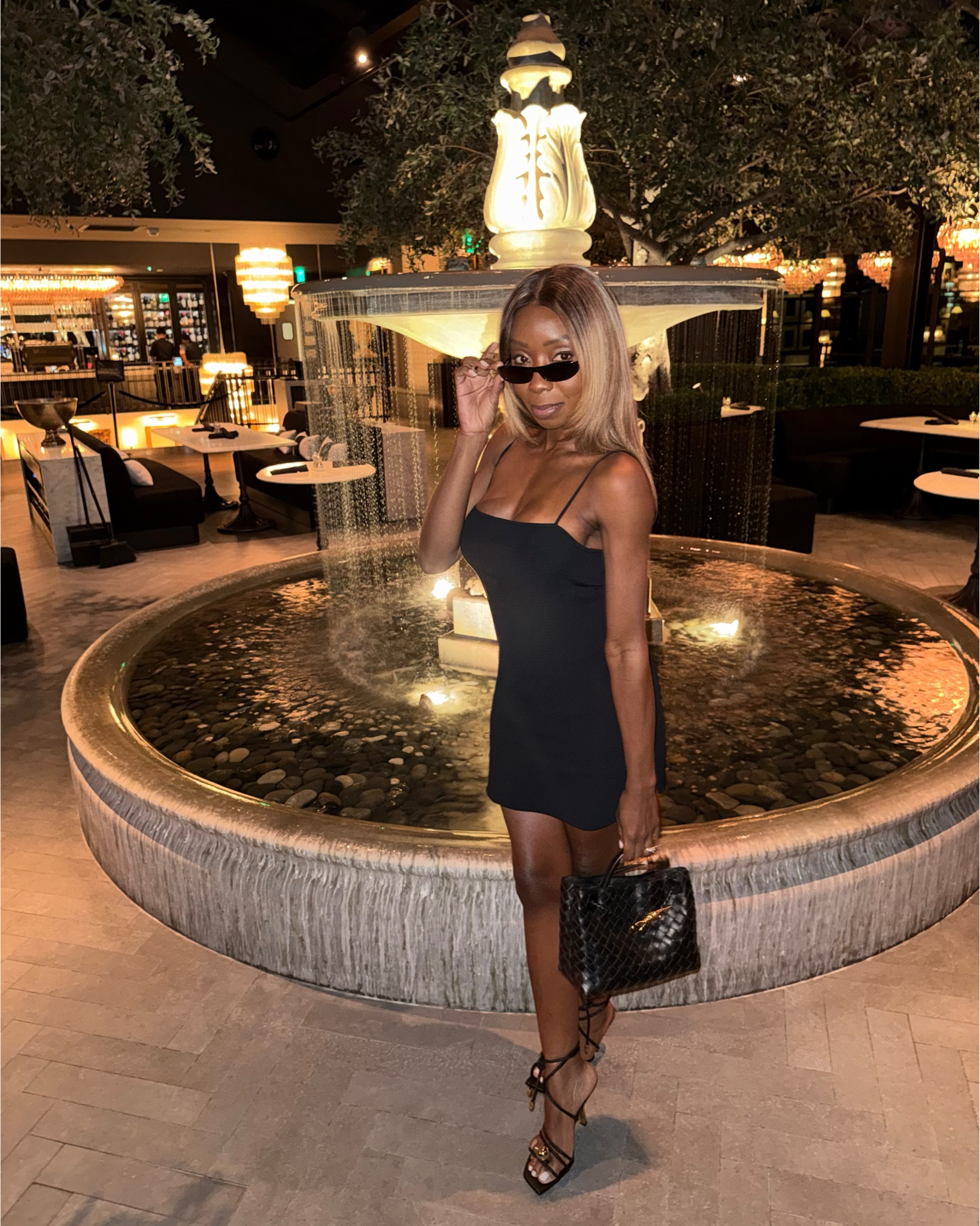 You can’t go wrong with the perfect Skims little black dress, my fav YSL sunnies & bottega strappy heels. The teeny strap on this dress is so sexy! And let’s have a moment for the bag, bottega gets it right every time. 

#LTKU #LTKootd #LTKgrwm