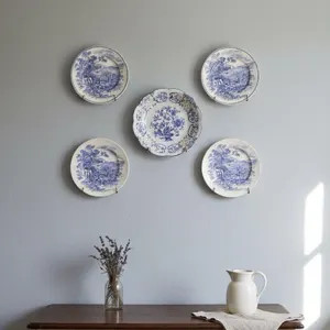 Vintage Blue & White Plate Wall Set Wedgwood Countryware 7 Plates 8 Bowl - Etsy | Etsy (Global)