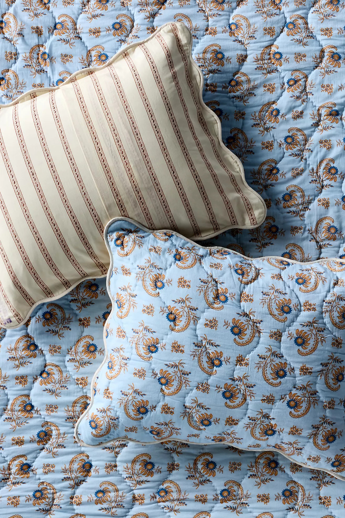 Iluka 100% Cotton Gauze Shams, Set of 2 | Anthropologie (US)
