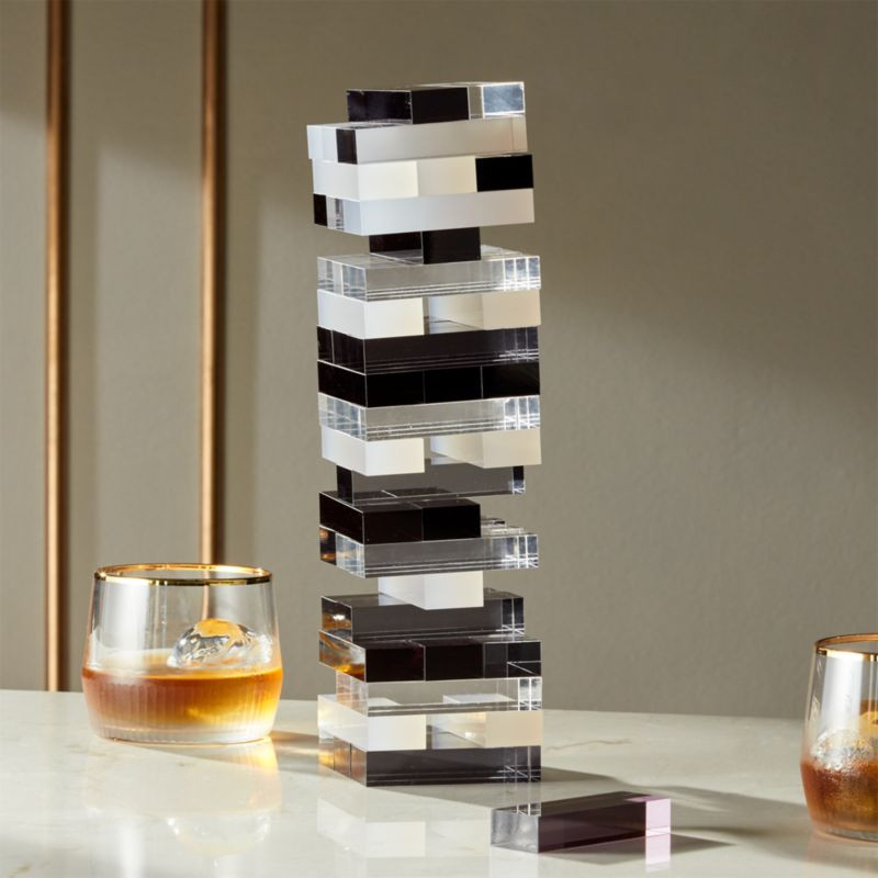 Acrylic Tumbling Tower + Reviews | CB2 | CB2