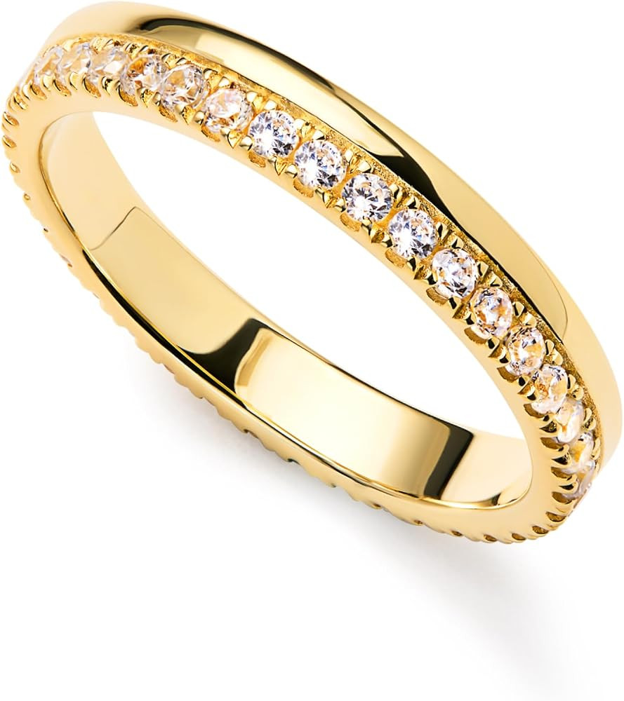 Ana Luisa Gold Rings for Women - 14K Gold Plated Rings Non Tarnish Trendy Stacking for Everyday W... | Amazon (US)