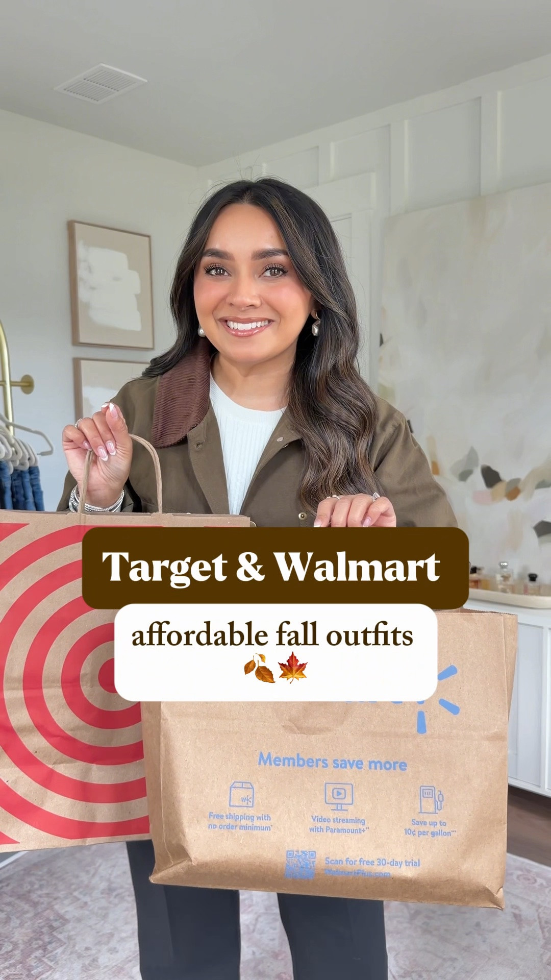 Walmart & Target Fall Outfits!
For reference: I’m 5’0, petite, 32b bra size, and 2/26 in bottoms, pear shaped. 
*Everything I share is unaltered! TTS means true to size. Between size 5-6.5 in shoes

Brown cardigan size xxs TTS
Corduroy skirt size 0 - sized down one size 
Denim jacket size xxs TTS
Brown boots size 5.5 TTS

Striped long sleeve tee size xs TTS
Jeans size 26 TTS - Use code RACHEL15 for 15% off!
Booties size 5.5 TTS

Denim top size xs TTS
Denim skirt size 26 regular TTS
Brown boots size 5.5 TTS

Olive green blazer size xs TTS
Camel sweater size xs TTS
Black jeans size 26 TTS - Use code RACHEL15 for 15% off!
Booties size 5.5 TTS

Brown dress size xs TTS  - shortened the straps with the stitchy tool
Brown flats size 5 TTS
Denim jacket size xxs TTS


Fall outfits
Fall dresses

#LTKPetite #LTKgrwm #LTKootd
