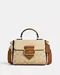 Morgan Top Handle Satchel Bag In Blocked Signature Canvas | Coach Outlet US