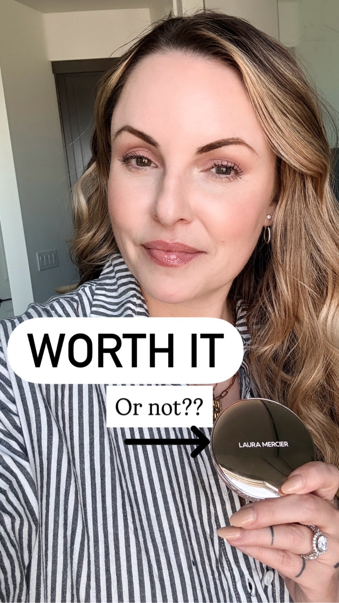 If you’ve been curious about the new Laura Mercier Tinted Blur Balm in 1, I put it to a real-life wear test today… natural light, car lighting, and out to lunch.

This is one of those formulas that’s less about coverage and more about how your skin looks… smoother, softer, slightly diffused without feeling heavy or dry.

On 40+ skin, that balance matters.

I kept the rest of my makeup very intentional so the skin could stay the focus. Everything layered well, nothing felt overly set or textured, and it held up beautifully through the first few hours without separating.

If you prefer a fuller coverage foundation, this may not be for you. But if you’re looking for that blurred, skin-like finish that still looks natural up close, this is absolutely worth a look.

I’ve linked everything I used on Elleleary.com

#LTKOver40 #LTKBeauty #LTKmorningroutine