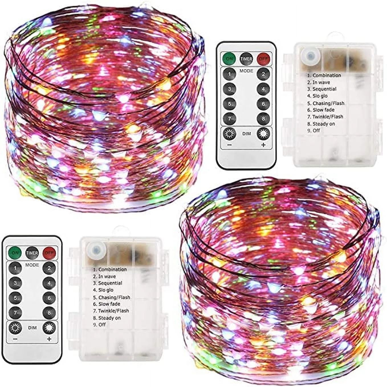 Twinkle Star Easter String Lights, with 8 Modes & Remote, Battery Operated Easter Lights, Waterpr... | Walmart (US)