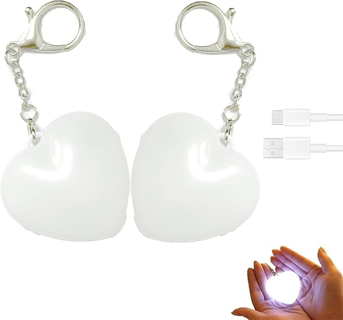 2PCS Purse Light Handbag Light - USB Rechargeable, Love Wallet Tote Bag Touch-Sensing Lights for ... | Amazon (US)