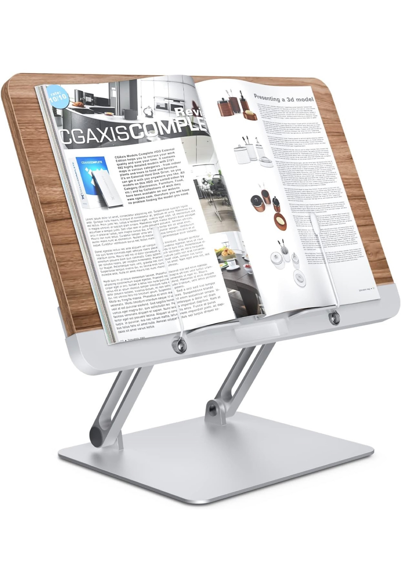 Adjustable laptop/book/tablet stand with  folding arms that holds items in place  

#LTKhome #LTKworkwear #LTKfindsunder50