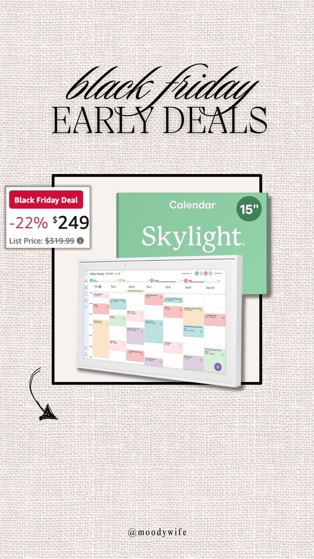 Black Friday Popular Deal in 2025 will be the Skylight Calendar! 

#LTKCyberWeek #LTKGiftGuide #LTKmomlife