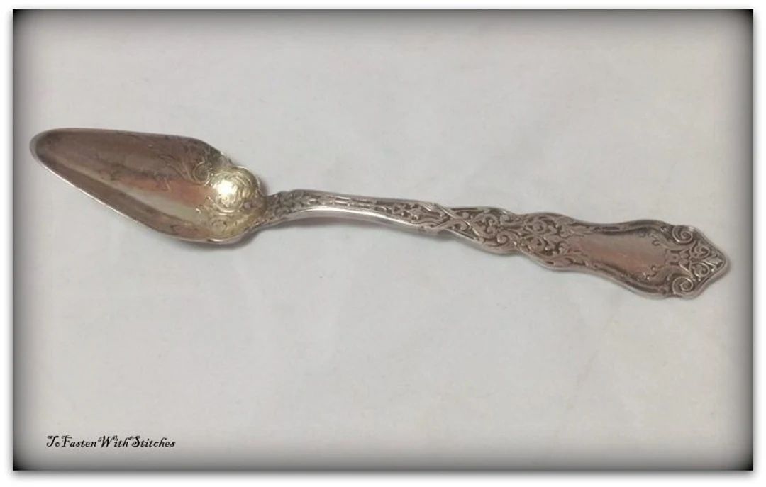 Vintage Rogers AA July 9 07 Fruit/dessert Spoon Anchor Marks Alhambra Pattern - Etsy | Etsy (US)