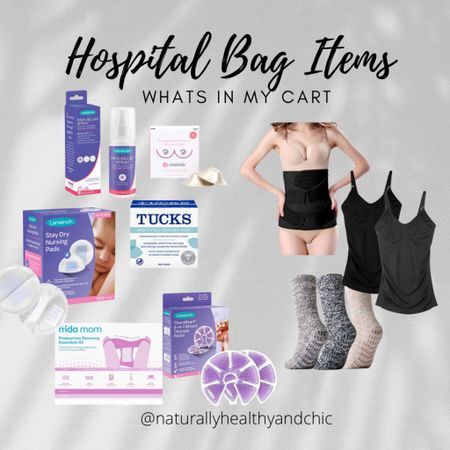 Hospital Bag Items I am buying and packing for baby coming! Lots are reccs from experienced friends . 

#LTKfamily #LTKbaby #LTKbump