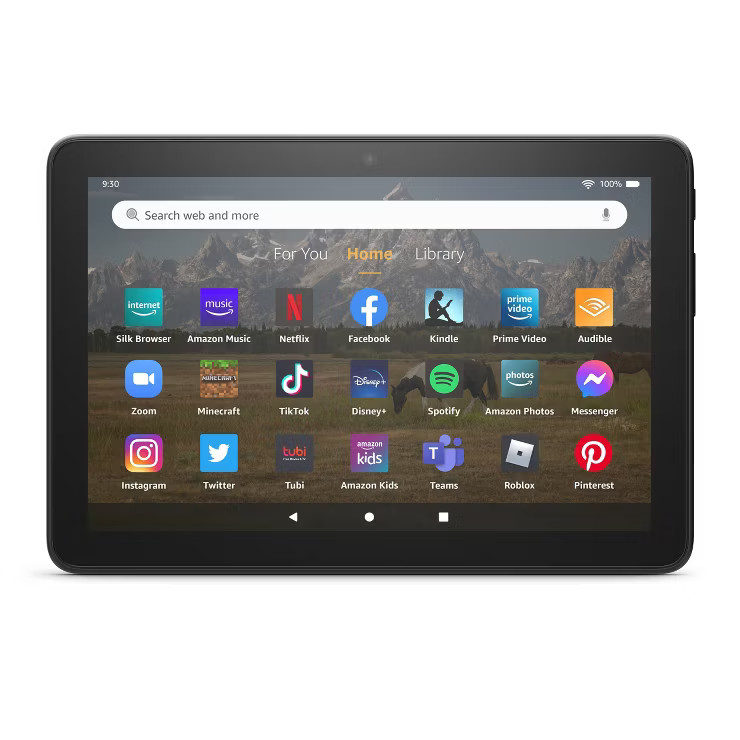 Amazon Fire HD 8 Tablet 8" - 32GB - Black (2022 Release) | Target