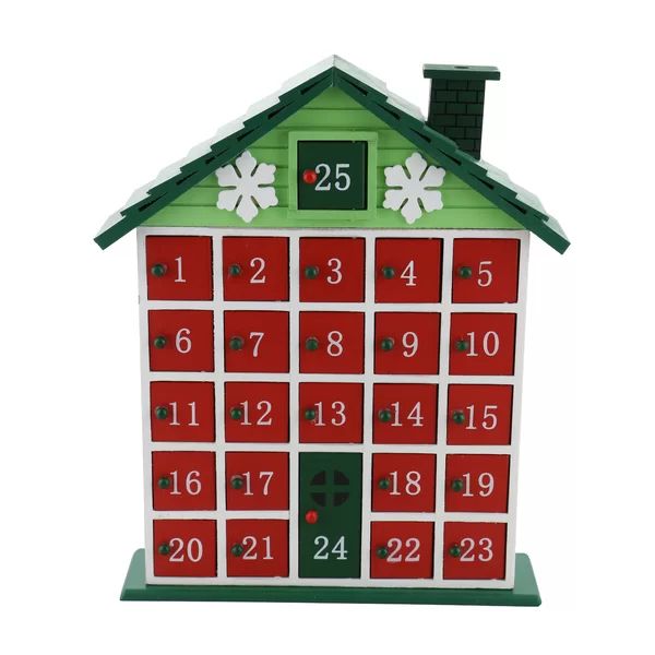 Rustic Cabin Advent Wooden Calendar Countdown | Wayfair North America