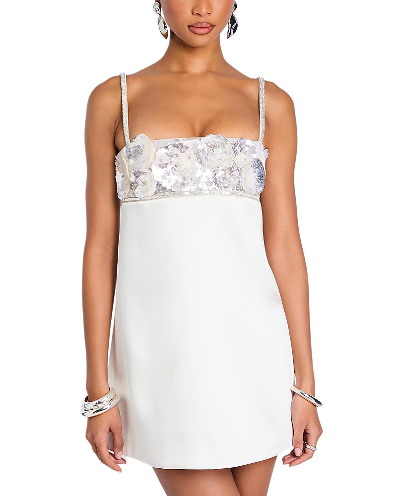 Retrofete Lark Sequin Floral Mini Dress | Bloomingdale's (US)