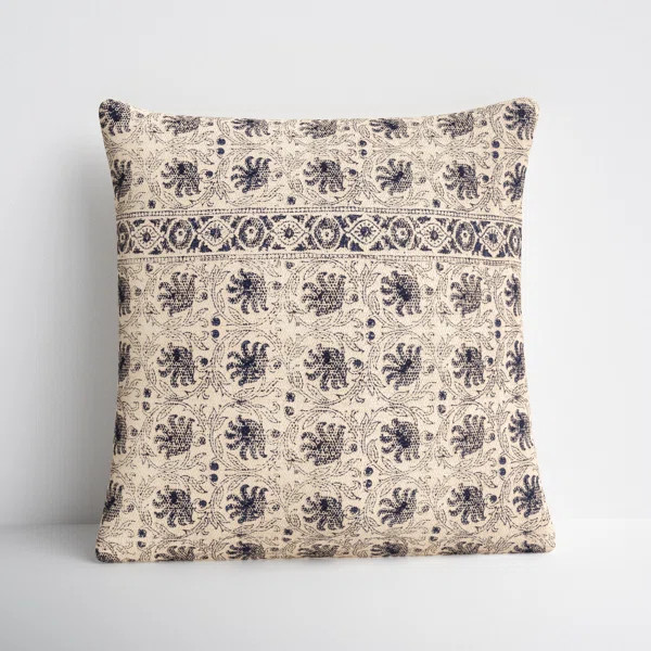 Sabra Floral Cotton Pillow Cover | Wayfair North America