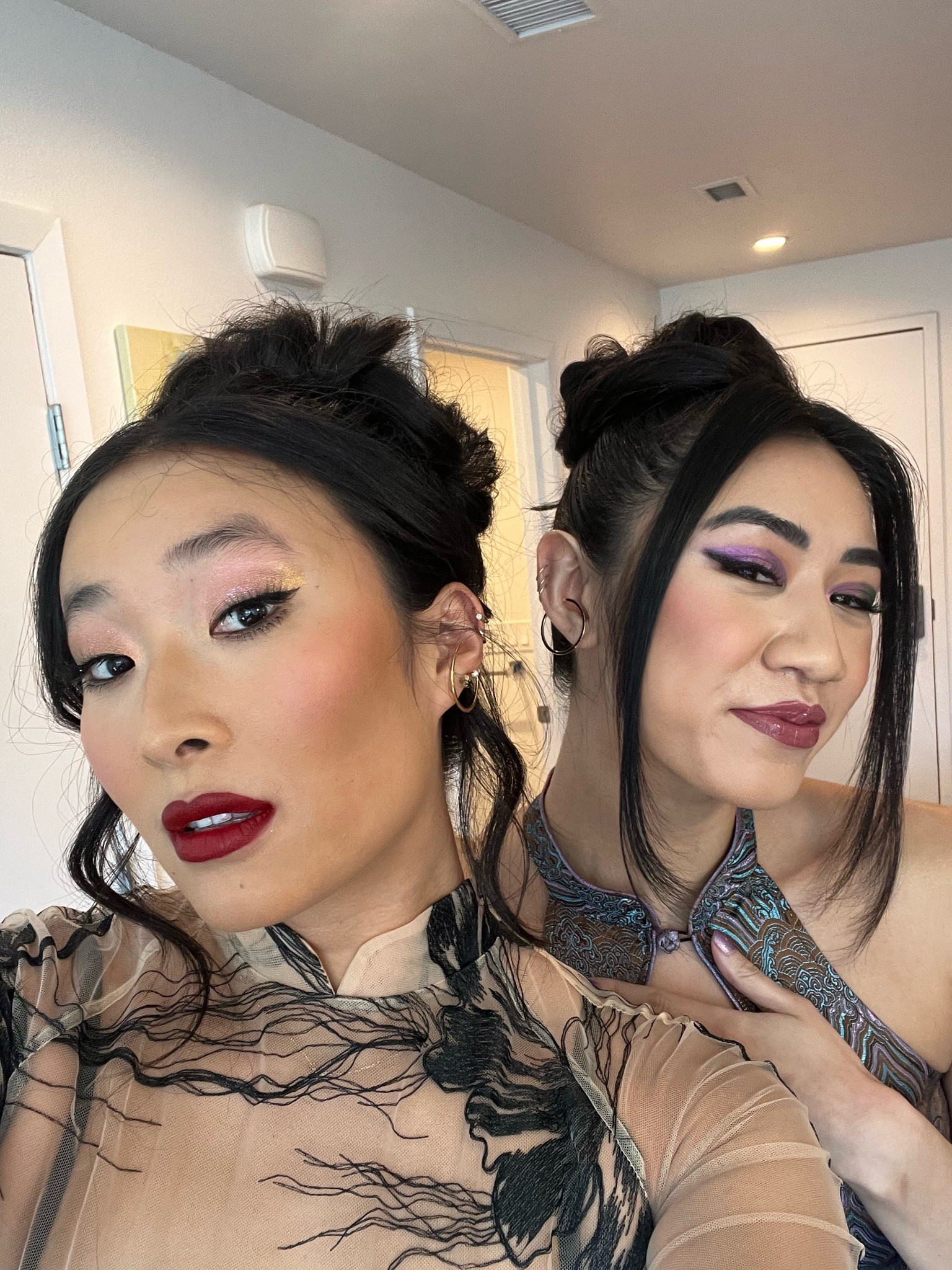 Red carpet ready with the most gorgeous earrings 