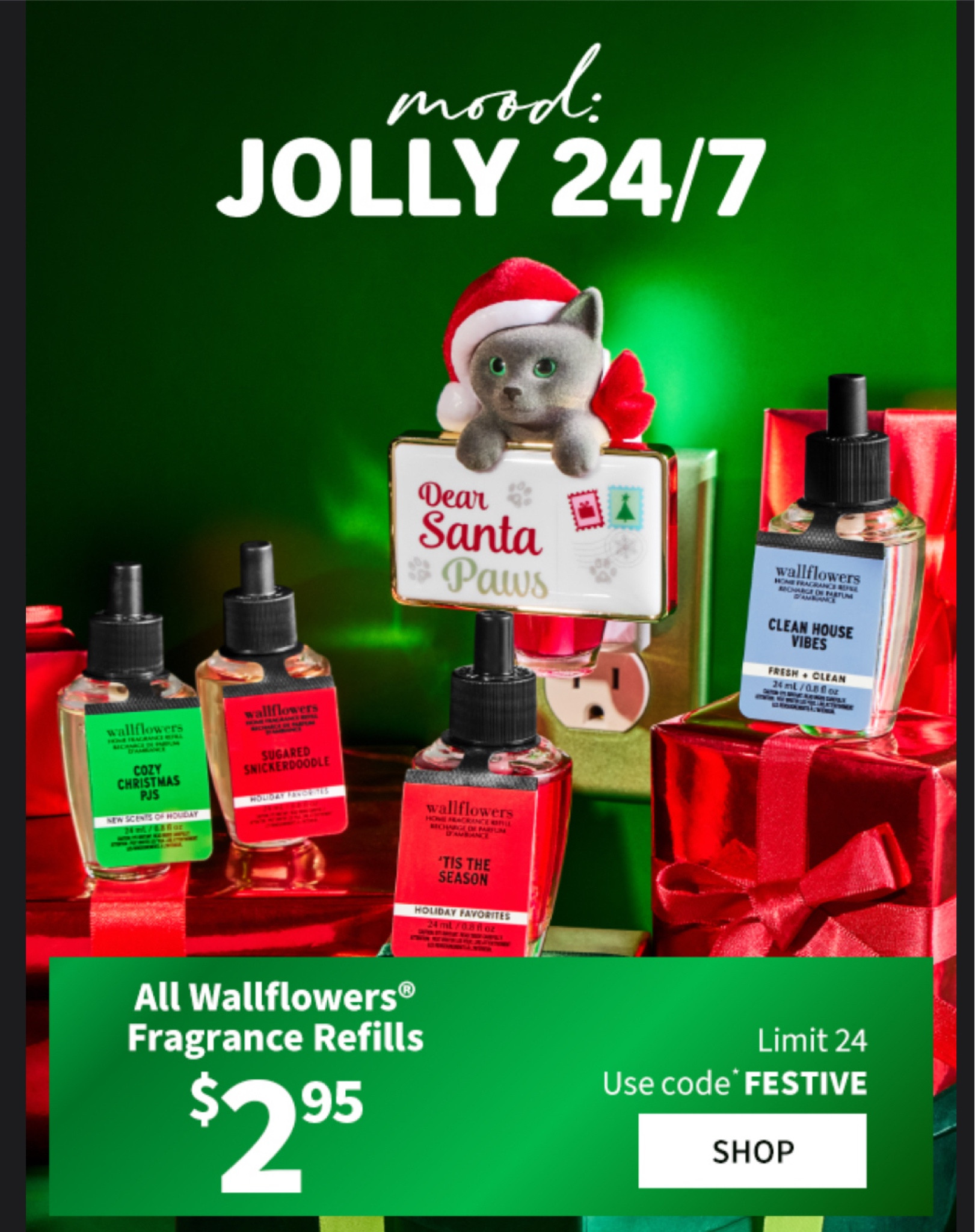 $2.95 wallflowers on Sale!!!! 

#LTKHoliday #LTKHome #LTKSaleAlert