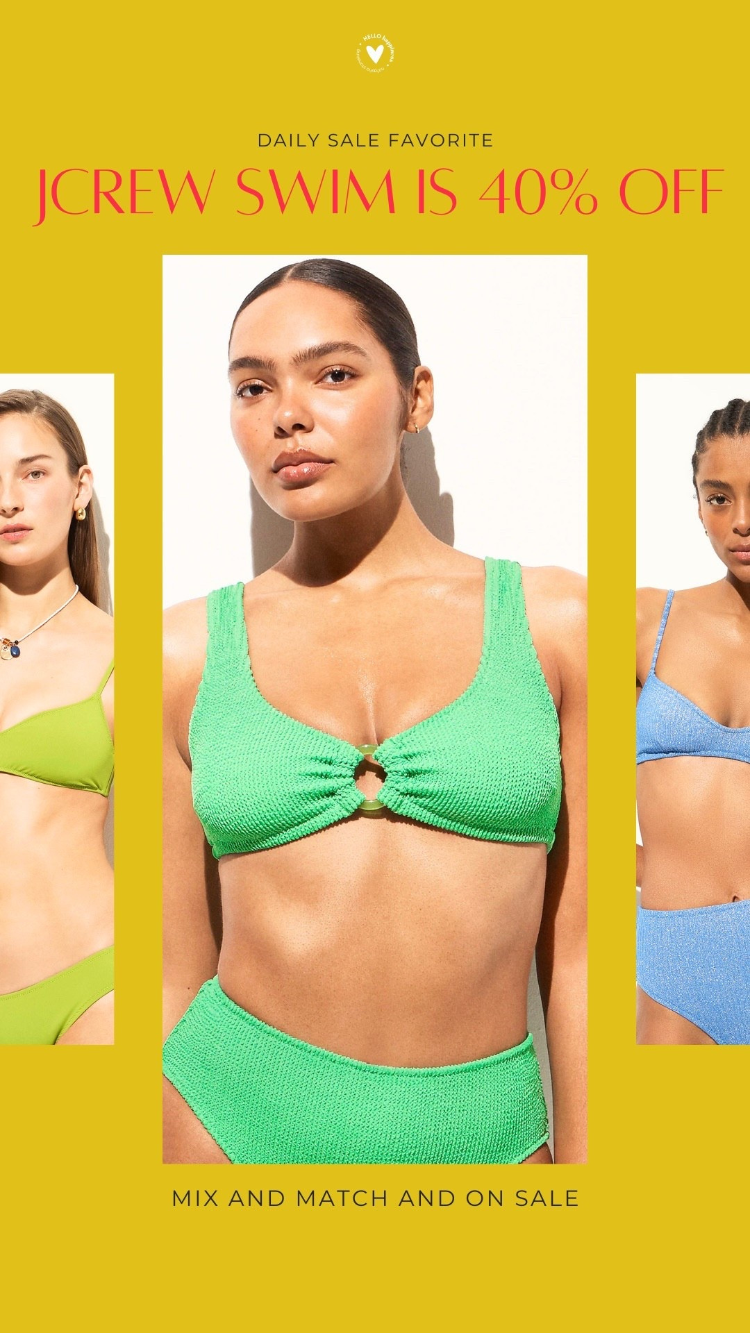 40% off swim at Jcrew  • 

#LTKSaleAlert #LTKSeasonal #LTKSwim