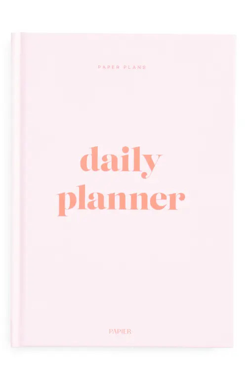 Papier Joy 16-Week Daily Planner in Pink at Nordstrom | Nordstrom