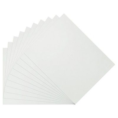 10pk 28" x 22" Poster Board White - up & up™ | Target