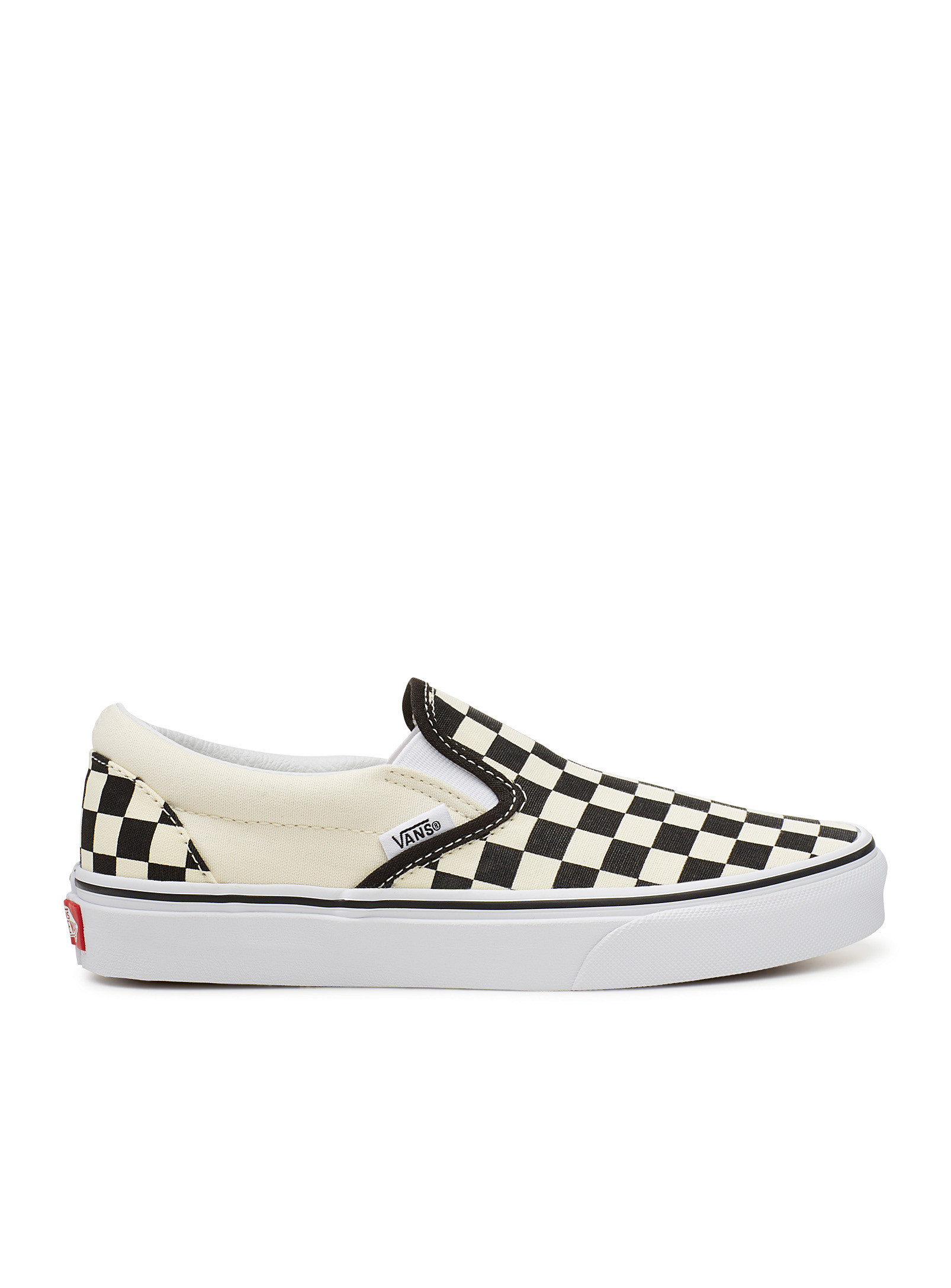 Vans - Checkerboard slip-ons Women (Women, Black, 6) | Simons