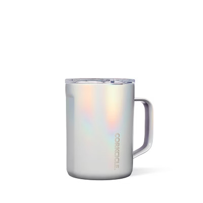 Corkcicle Sparkle 16 Oz Coffee Mug Triple Insulated Stainless Steel Cup | Target
