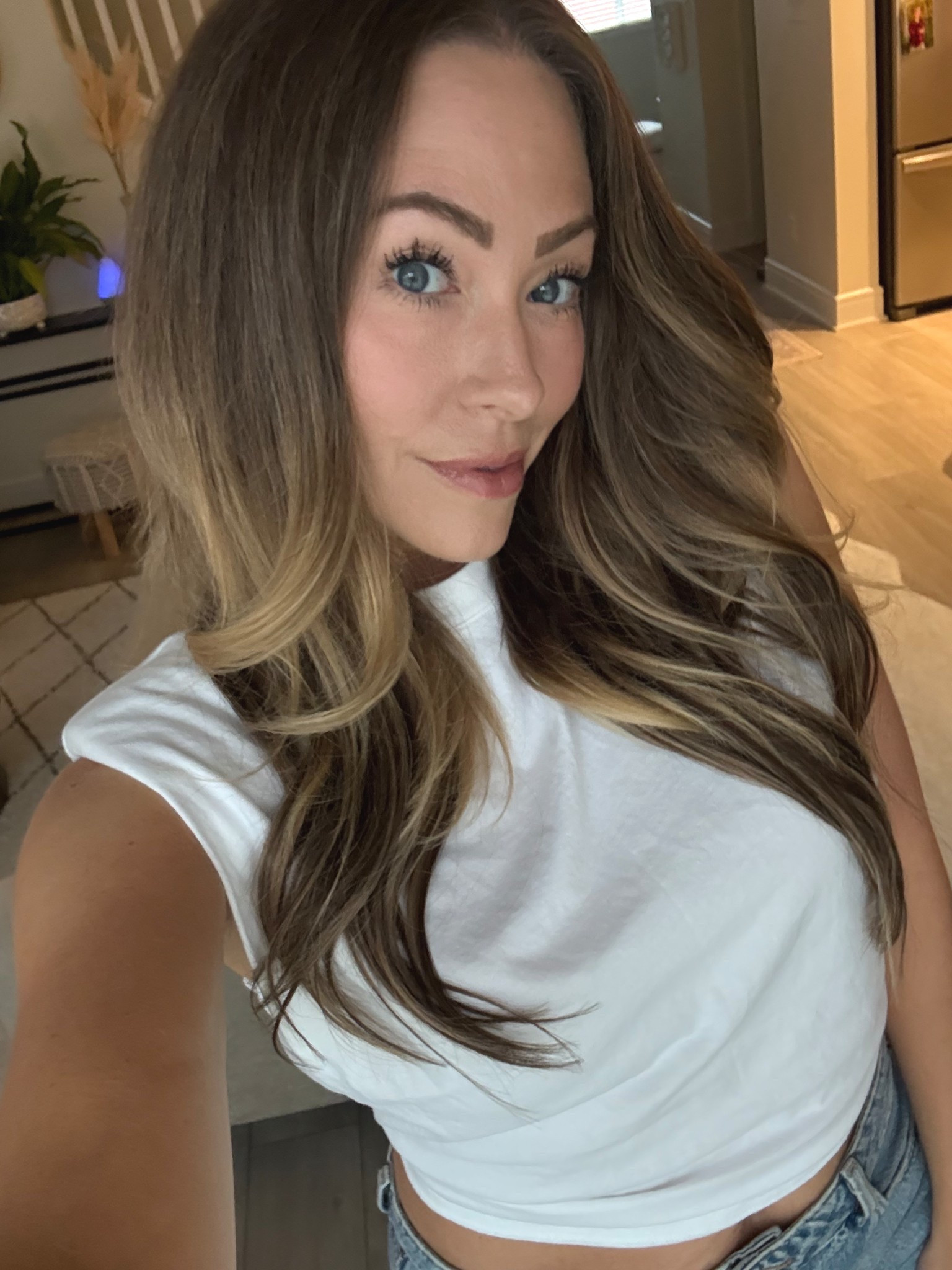 🎃Skipped the costume this year. Being a strong woman is scary enough 😏 IKYK ladies👊🏼
🧡 Happy Halloween! 🎃 

Get my whole look including these AMAZING clip in hair extensions! Exact color I am wearing is all ready for you! 

#LTKfall #LTKbeauty #LTKcanada