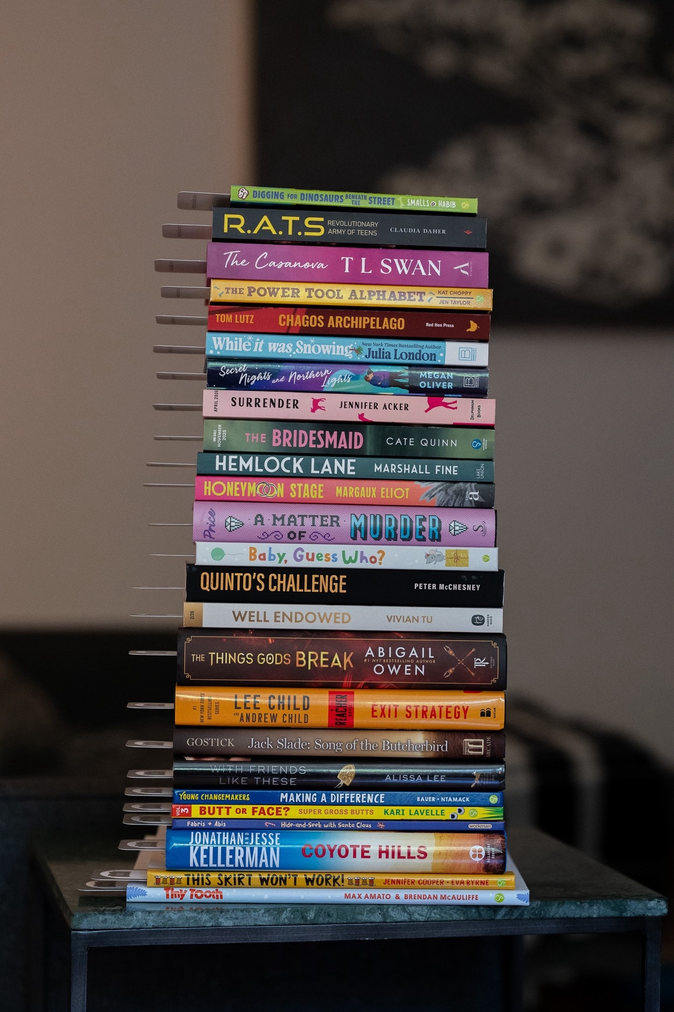 There’s something especially comforting about book mail arriving in late November—when the air smells like fireplaces, and evenings beg for a blanket and a story. My TBR pile has grown delightfully unsteady, thanks to a book haul filled with new book releases that promise warmth, intrigue, and maybe a few tears. Each package carried thoughtful book recommendations, gentle reminders from fellow readers that there’s always room for one more novel on the nightstand. With so many titles destined to be among the best books of 2025, it feels like the perfect time of year to slow down, brew something warm, and let new stories find their place beside the old favorites.

#LTKFindsUnder50 #LTKHome #LTKGiftGuide