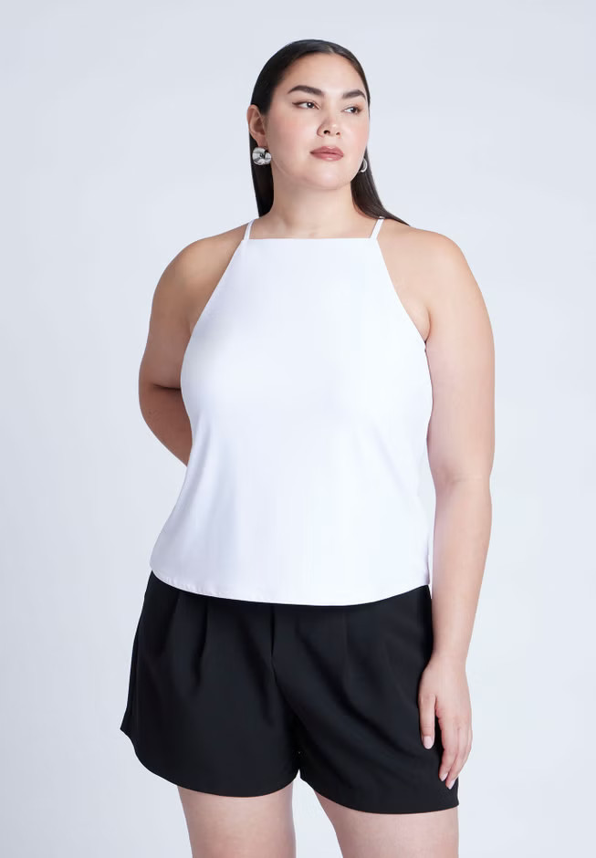 Square Neckline Tank | Eloquii