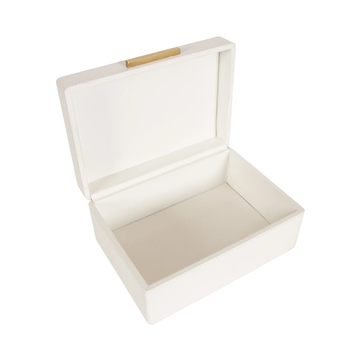 Namina Vegan Leather Storage Box Set of 2 | Wayfair North America