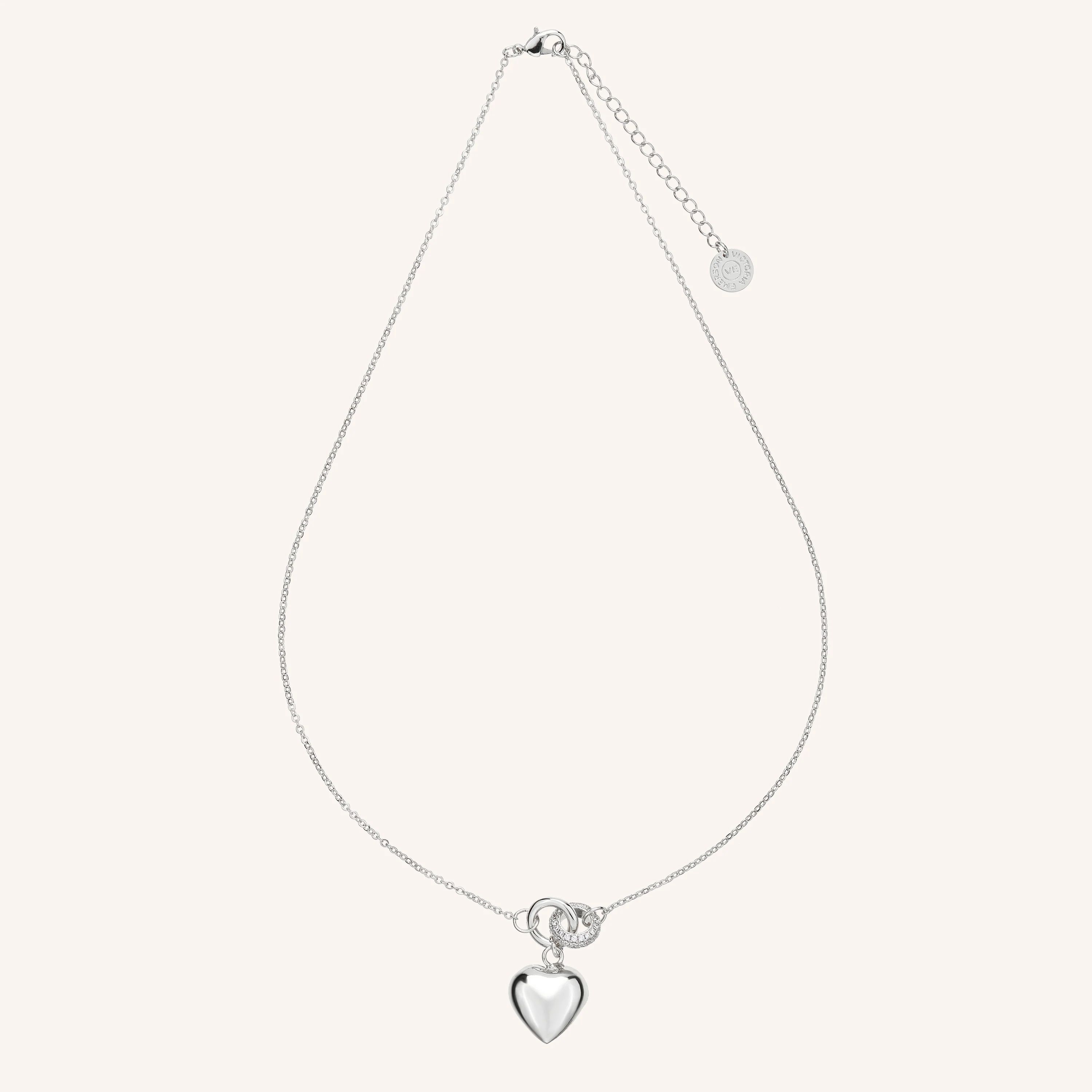 Speaking of Romance Necklace - Silver | Victoria Emerson