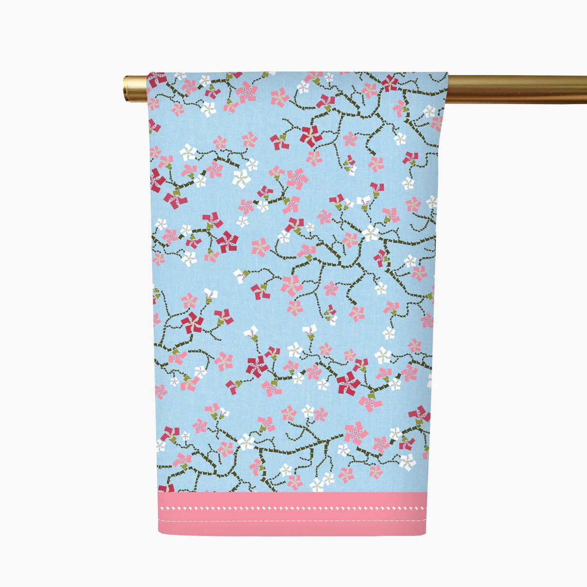 DC Cherry Blossoms Tea Towel | Honey + Hank