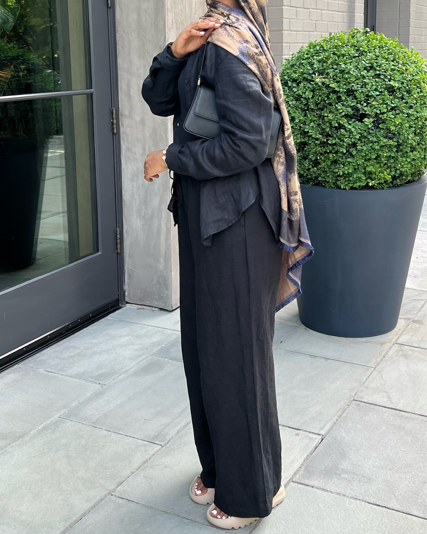 The perfect matching linen set <3 
* bag’s sold out on h&m but I linked a similar one 
Hijabi outfit inspo 🫶🏽

#LTKFind